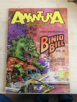 Awantura Magazyn Komiksowy 3(4)91 Binio Bill 