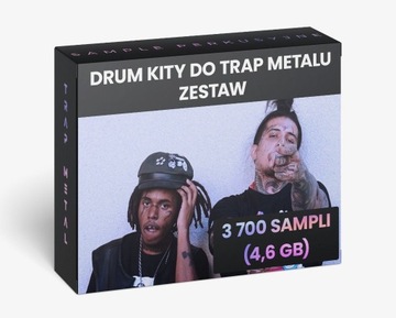 Mega zestaw drum kitów do trap metalu