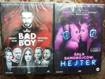 Bad Boy + Sala Samobójców Hejter 2x DVD nowe