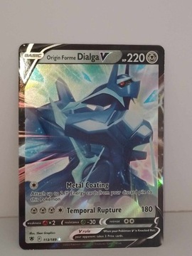 Origin Forme Dialga V 113/189 Half Art Rare