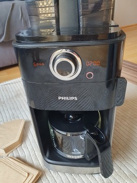 Ekspres do kawy przelewowy / młynek Philips HD7769