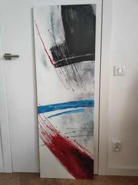 Obraz na płótnie 150*50 cm abstrakcja akryl