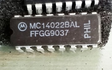 MC14022BAL MOTOROLA stare zapasy. 