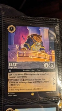 Disney Lorcana: Beast, Tragic Hero