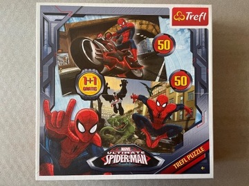 Puzzle Trefl Marvel Spider-Man 1+1 50