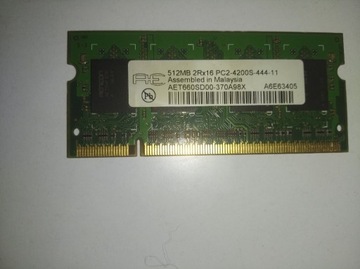 Pamięć RAM Aeneon 512MB DDR2