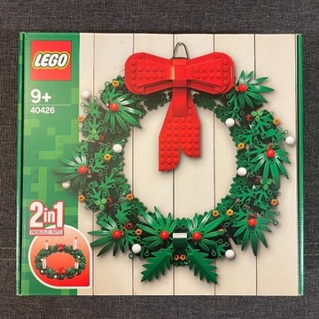 LEGO 40426 - Bożonarodzeniowy wieniec 2 w 1