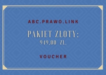 abc.prawo.link voucher na pakiet złoty 