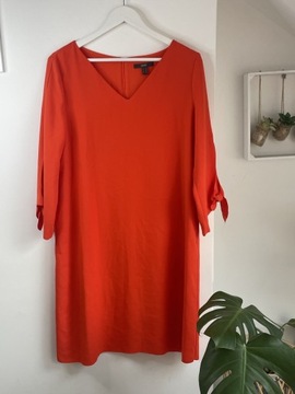 Esprit sukienka z wiązaniem czerwona r. 40