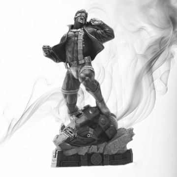 Figurka druk 3D żywica " Cyklop X-Men " - 12 cm