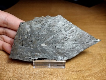 Meteoryt Seymchan - wytrawiona płytka, 66g.