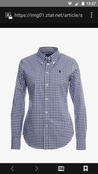 Polo Ralph Lauren GINGHAM SLIM FIT - Koszula