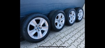 Bmw f10 koła 225 55 17 Goodyear Eagle F1 jak nowe