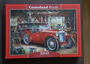 Puzzle Castorland 1000 el. , " Vintage garage ".