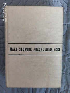 MAŁY SŁOWNIK POLSKO-NIEMIECKI I NIEMIECKO-POLSKI