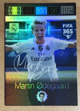 Panini fifa 365 2016 signature