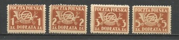 Polska D100-103**czyste