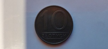 Polska 10 złotych, 1986 r. (L158)