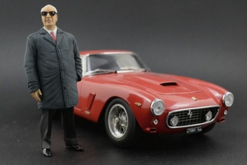 Enzo Ferrari (2) Figurka 1:18 CMC 500 F2 250 GTO
