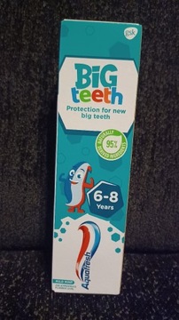 Pasta Aquafresh Big Teeth 6-8 lat mild mint 75 ml