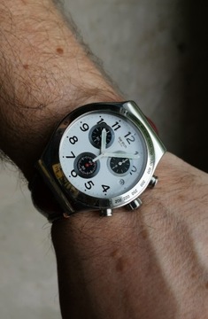 Swatch Irony Chrono YVS432 jak nowy