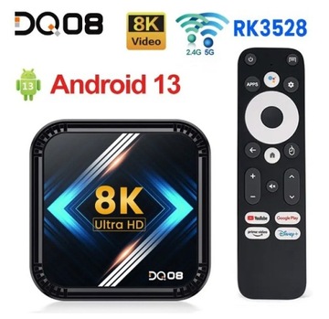 Smart Tv Box DQ08 HDMI Android 13 WIFI 4GB/64GB