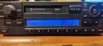 Radio Volkswagen Beta z kodem