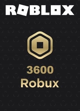 ROBLOX | DOŁADOWANIE | 3600 ROBUX | PC | 5 MINUT