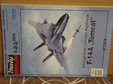 Mały Modelarz F-14A Tomcat gratis 2 kabinki