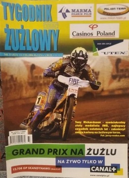 Żużel Speedway Tygodnik Żużlowy numer 33/2006rok