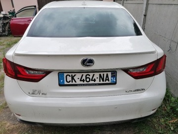 Lexus gs 450 zderzak tył nakładki progowe