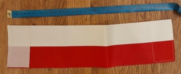 Opaska flaga polska biało-czerwona