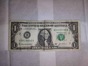 Banknot $1 dolar USA NEW YORK 2003