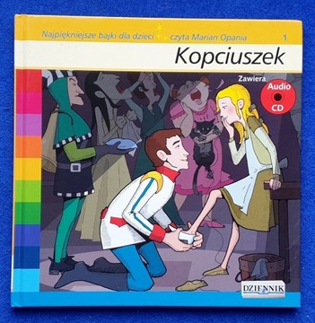 Kopciuszek- książka i płyta CD