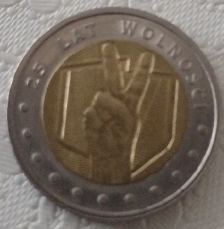 Moneta 5zł 100rocznicy odzyskania Niepodległości 