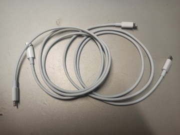 Kable iPhone usb-C nowe 1,5m