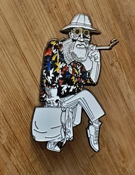 Lęk i odraza w Las Vegas Hunter Thompson Gonzo Pin