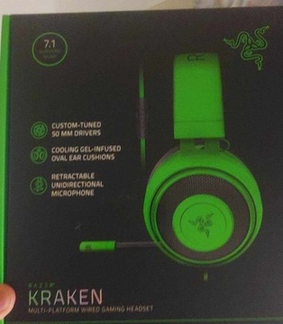 Słuchawki RAZER Kraken Zielony