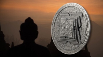 VAIROCHANA BUDDHA MANDALA  3 Oz Silver Coin 