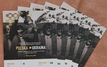 Bilety Polska-Ukraina 07.06.2024 Warszawa D3