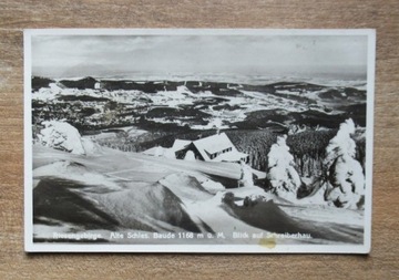 Schronisko Pod Łabskim Szczytem 1935 + stempel
