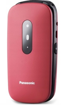 Telefon komórkowy Panasonic 32 MB/32MB 3G czerwony