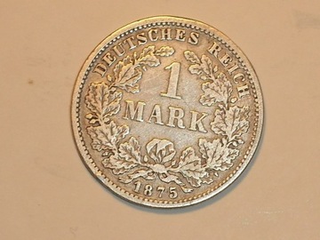 1 marka 1875-srebrna moneta