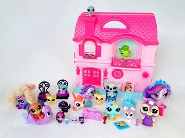 LPS Littlest Pet Shop ZESTAW 18 figurek + dodatki