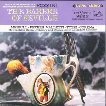 ROSSINI Barber of Seville MERRILL 4CD