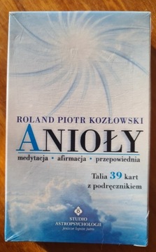 Anioły  – książka + karty Roland Piotr Kozłowski