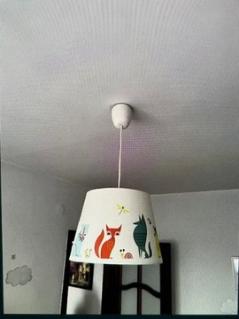 Lampa wisząca Ikea zwierzęta do pokoju dziecięcego