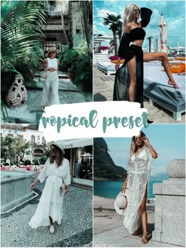 Tropical preset - lightroom