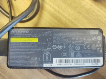 Zasilacz Lenovo 20V 3,25A 65w (slim tip)