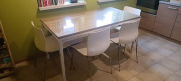 Stół + 4 krzesła blat 